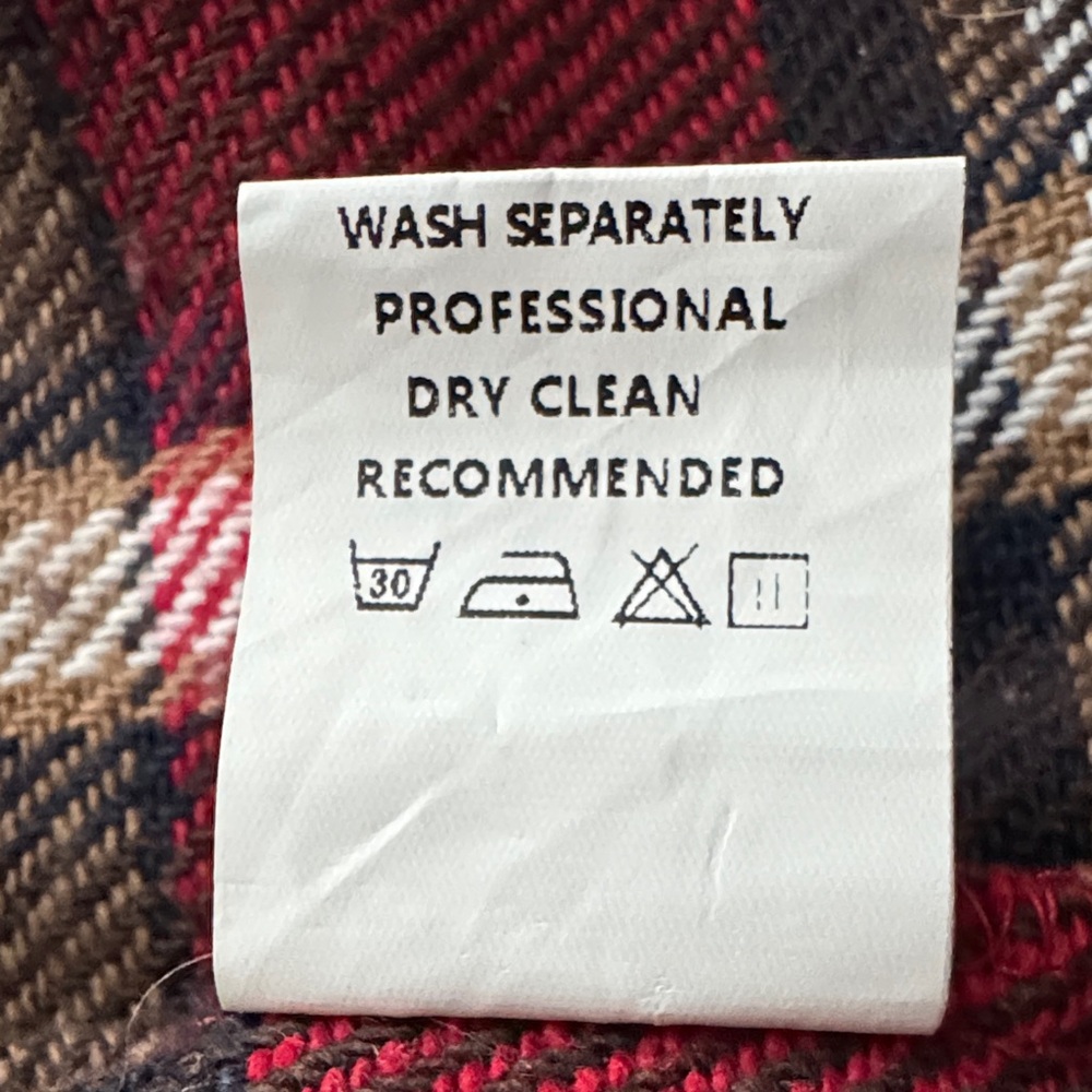 Women’s Plaid Button-Front Shacket Jacket - Red &… - image 2